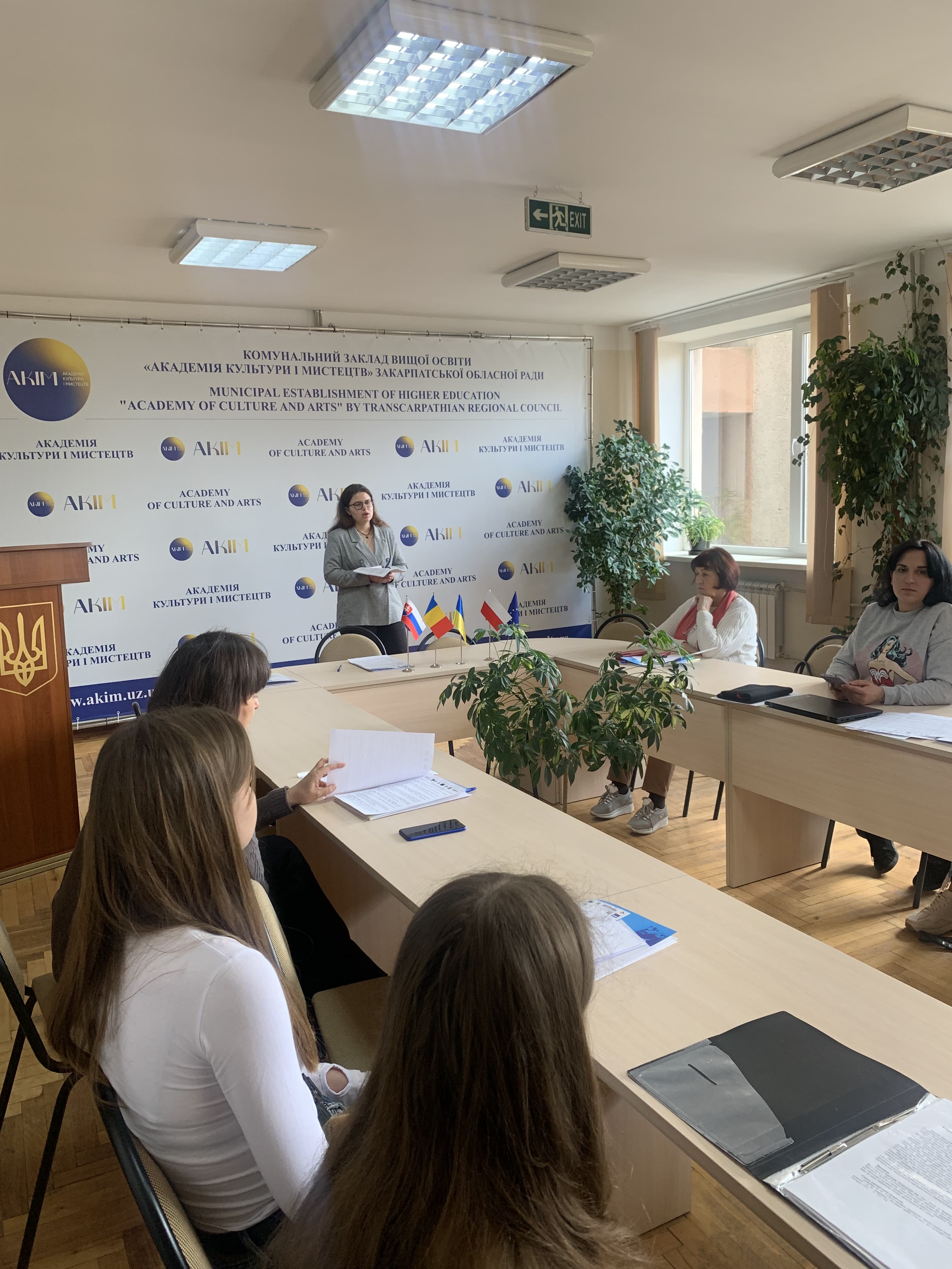 Veronika Marchenko studentka I kursu kulʹturolohiyi min 2